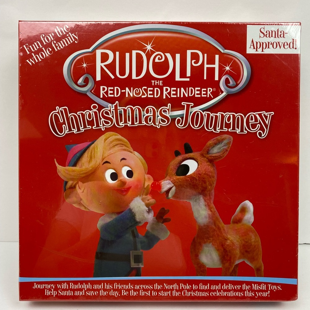 BOARD GAME RUDOLPH THE REDNOSE REINDEER MISFITS CHRISTMAS FUN BRAND NEW